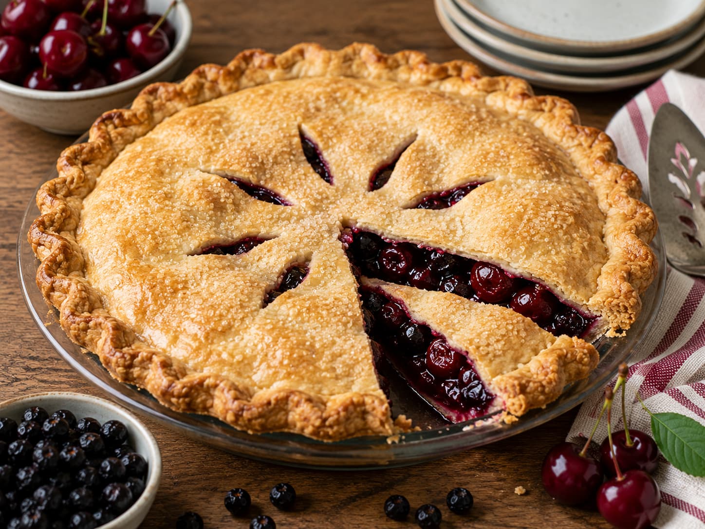 Aronia Cherry Pie