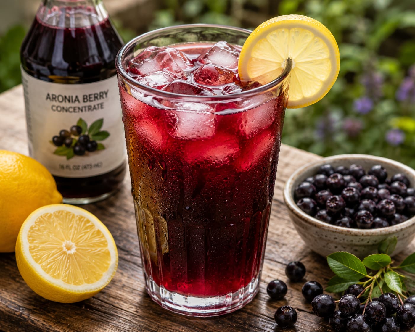Aronia Berry Lemonade